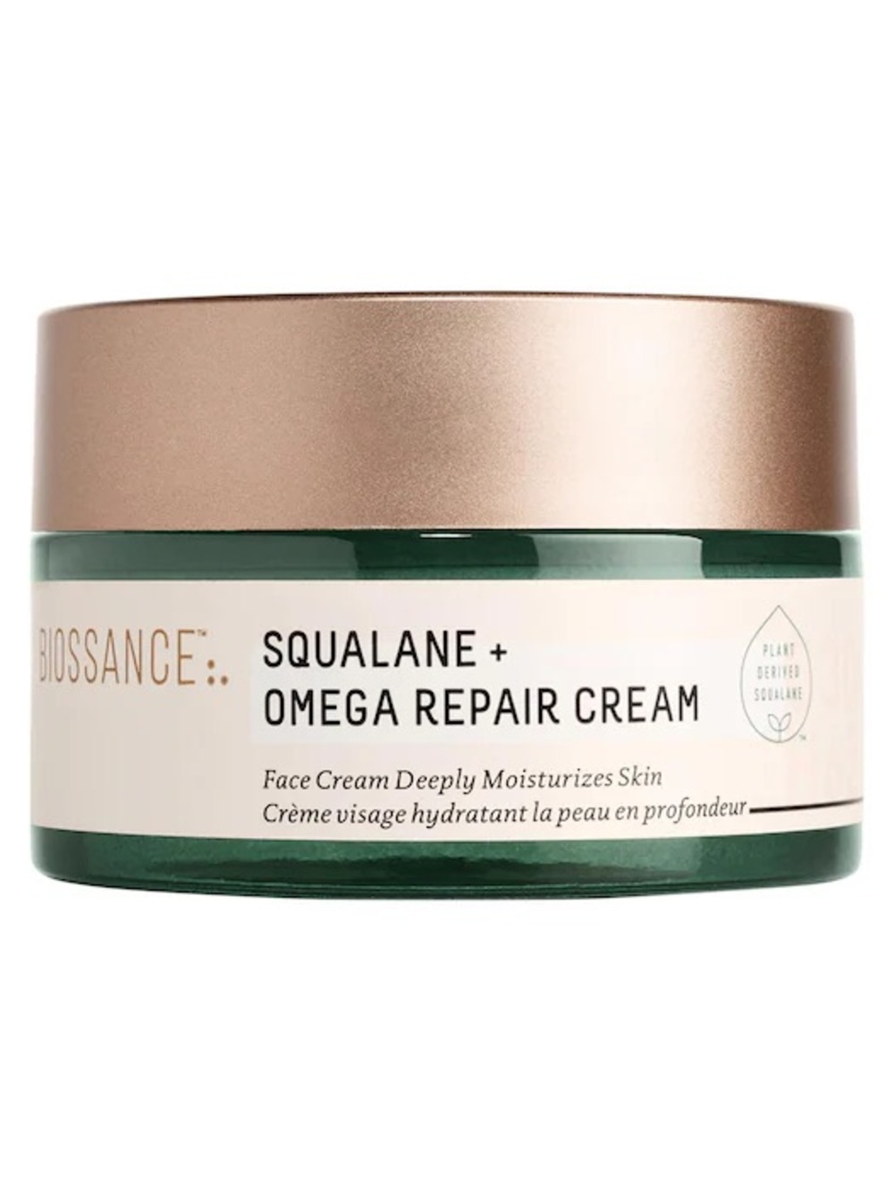 NEW Biossance Omega Repair Deep Hydration Moisturizer with Ceramides